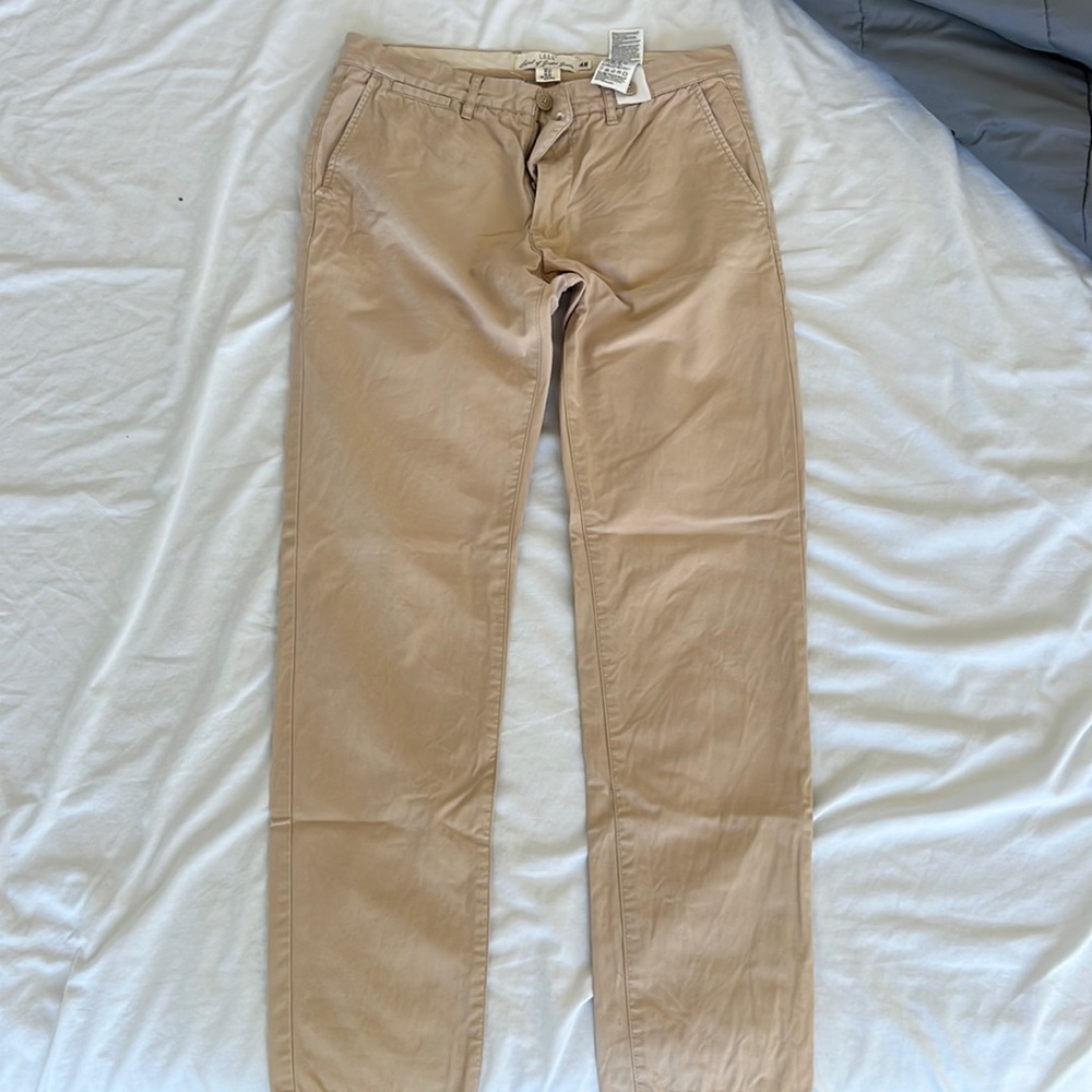 Beige Chino Pants